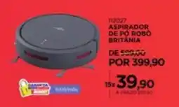Benoit Aspirador de pó robó britânia oferta