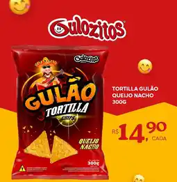 Casagrande Supermercados Tortilla gulão queijo nacho oferta
