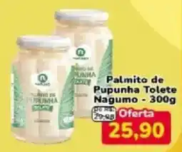 Nagumo Palmito de Pupunha Tolete Nagumo oferta