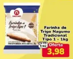 Nagumo Farinha de trigo tipo 1 oferta