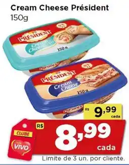 Rede Vivo cream cheese président oferta
