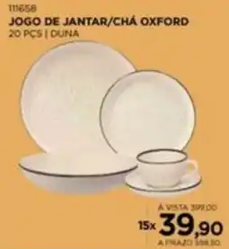Benoit Jogo De Jantar / Chá Oxford oferta