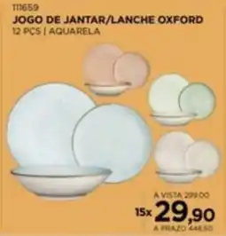 Benoit Jogo De Jantar / Lanche Oxford oferta