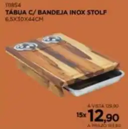 Benoit Tábua C/ Bandeja Inox Stolf oferta