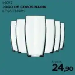 Benoit Jogo de copos nadir oferta