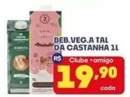 Boa Supermercados beb. veg. a tal da castanha oferta