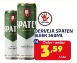 Boa Supermercados Cerveja spaten sleek oferta