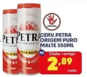 Boa Supermercados Cerv.petra origem puro malte oferta