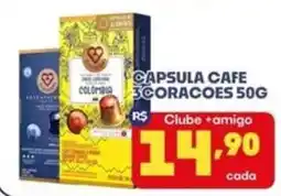 Boa Supermercados Capsula cafe 3 coracoes 50g oferta