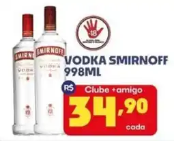 Boa Supermercados Vodka smirnoff oferta