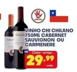 Boa Supermercados vinho chi chilano cabernet sauvignon ou carmenere oferta