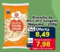 Nagumo Biscoito de Polvilho Salgado oferta