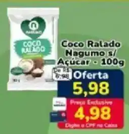 Nagumo Coco Ralado Nagumo s/ Açúcar oferta