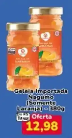 Nagumo Geleia importada nagumo (somente laranja) oferta