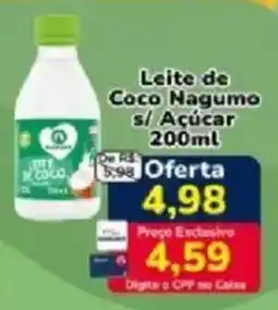 Nagumo Leite de Coco Nagumo s/ Açúcar oferta