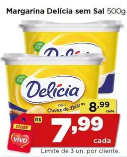 Rede Vivo Margarina Delícia sem Sal oferta
