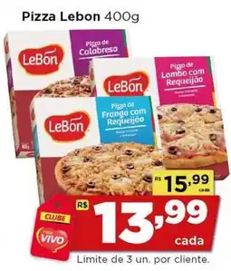 Rede Vivo Pizza LeBon oferta