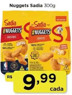Rede Vivo Nuggets sadia 300g oferta