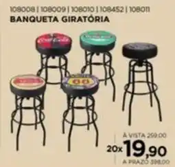 Benoit Banqueta Giratória oferta