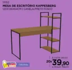 Benoit Mesa De Escritório Kappesberg oferta