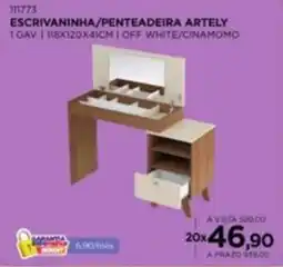 Benoit Escrivaninha / Penteadeira Artely oferta