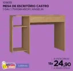 Benoit Mesa De Escritório Castro oferta