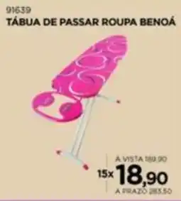 Benoit Tábua De Passar Roupa Benoá oferta