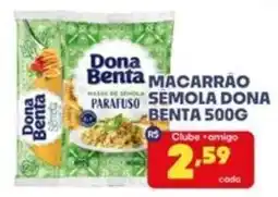 Boa Supermercados Macarrão semola dona benta oferta