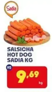 Boa Supermercados Salsicha hot dog sadia kg oferta