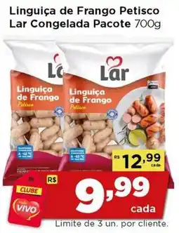 Rede Vivo Linguiça de Frango Petisco oferta