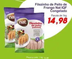 Villefort Atacadista Filezinho de peito de frango nat iqf congelado oferta