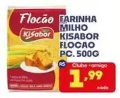 Boa Supermercados Farinha milho kisabor flocao oferta