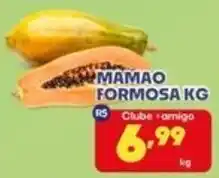 Boa Supermercados Mamão formosa kg oferta