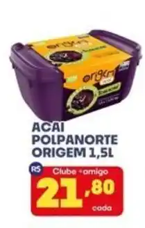 Boa Supermercados Acai polpanorte origem 1,5l oferta