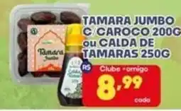 Boa Supermercados Tamara jumbo c caroco ou calda de tamaras oferta