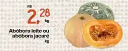 Cometa Supermercados Abóbora leite ou abóbora jacaré oferta
