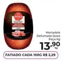 Comercial Esperança Mortadela Defumada Seara oferta
