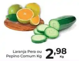 Comercial Esperança Laranja Pera ou Pepino Comum oferta