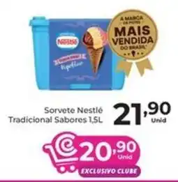 Comercial Esperança Sorvete Nestlé Tradicional Sabores oferta