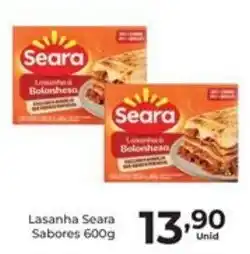 Comercial Esperança Lasanha seara sabores oferta