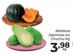 Comercial Esperança Abóbora Japonesa ou Chuchu Kg oferta