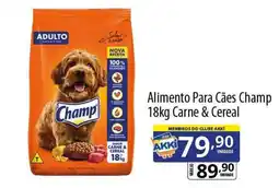 Akki Atacadista Alimento Para Cães Champ 18kg Carne & Cereal oferta