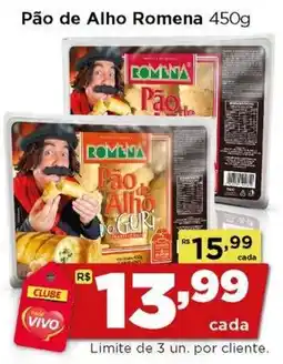 Rede Vivo Pão de Alho Romena oferta
