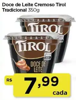 Rede Vivo Doce de leite cremoso tirol tradicional oferta