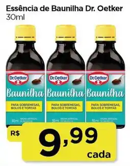 Rede Vivo Essência de Baunilha Dr. Oetker oferta