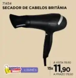 Benoit Secador de cabelos britânia oferta