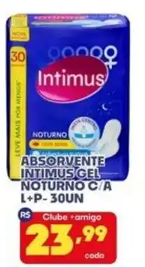 Boa Supermercados Absorvente intimus gel noturno c/a oferta