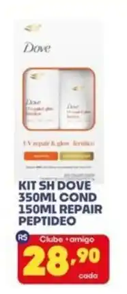 Boa Supermercados Kit sh dove oferta