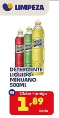 Boa Supermercados Detergente liquido minuano oferta