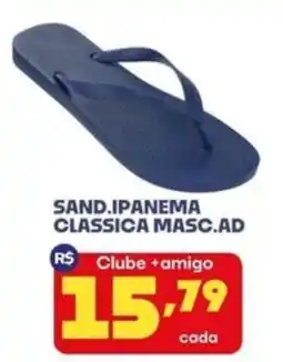 Boa Supermercados Sand. ipanema classica masc. ad oferta